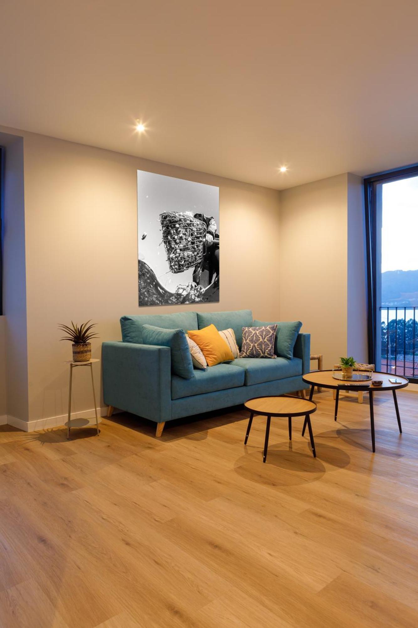 Villa Rosa Apartamentos En Casa Rural Con Vistas Panoramicas A La Ria Noia Eksteriør billede