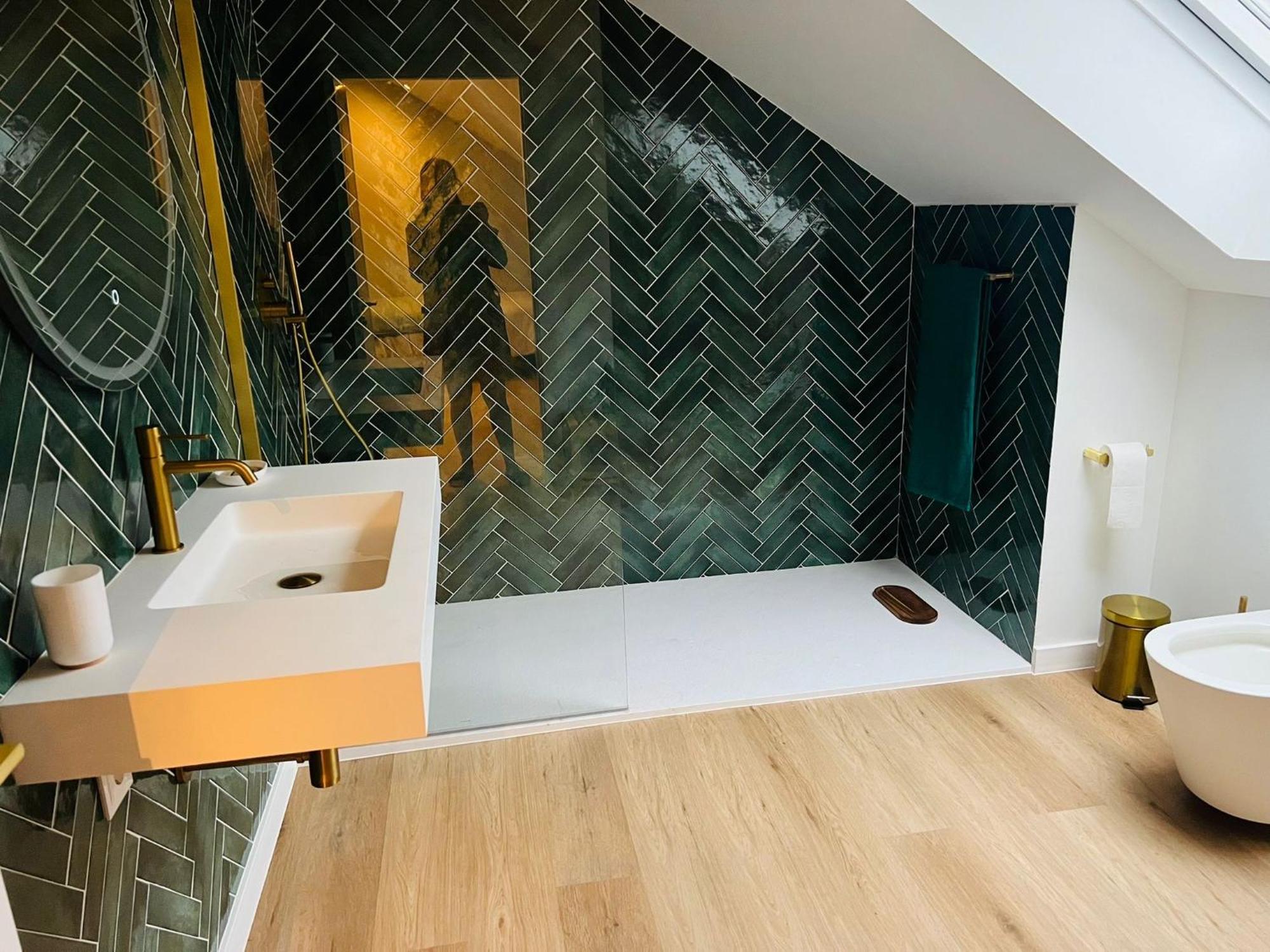 Villa Rosa Apartamentos En Casa Rural Con Vistas Panoramicas A La Ria Noia Eksteriør billede